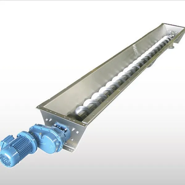 Transportadores de tornillo en acero inoxidable